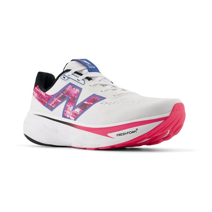 New Balance Fresh Foam X 1080v14 - Mens Running Shoes - White/Hi Pink/Black