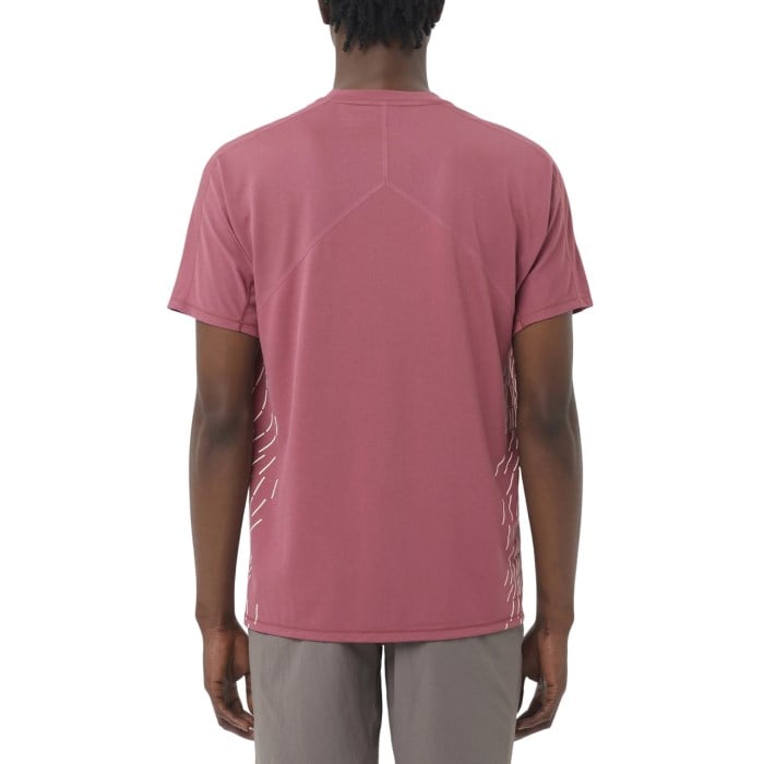 Salomon Sense Aero Mens Graphic T-Shirt - Nocturne/Whisper White