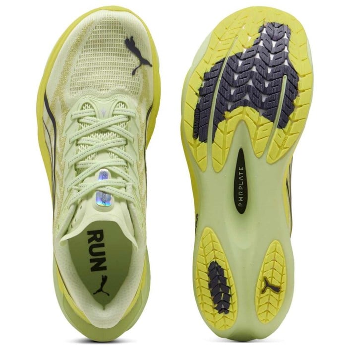 Puma Deviate Nitro 4 - Mens Running Shoes - Apple Spritz/Lux Lime