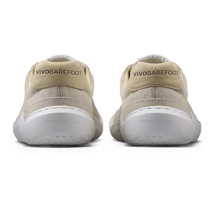 Vivobarefoot Gobi Sneaker II Premium Leather - Mens Walking Shoes - Sand/Fig