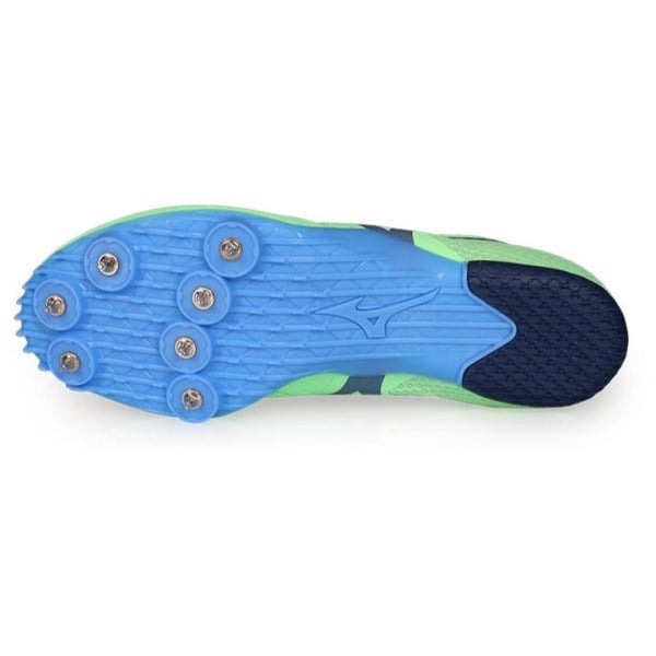 Mizuno X Sprint - Unisex Track Sprint Spikes - Neo Mint/Frontier Blue