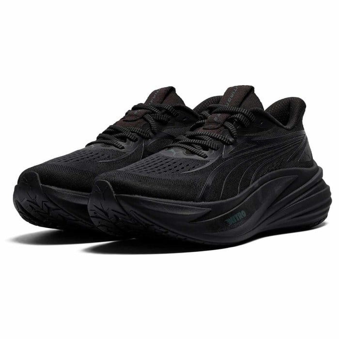 Puma MagMax Nitro 2 - Mens Running Shoes - Puma Black/Shadow Grey