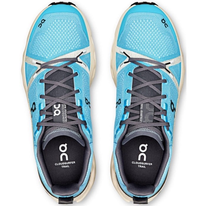 On Cloudsurfer Trail - Mens Trail Running Shoes - Horizon/Cream