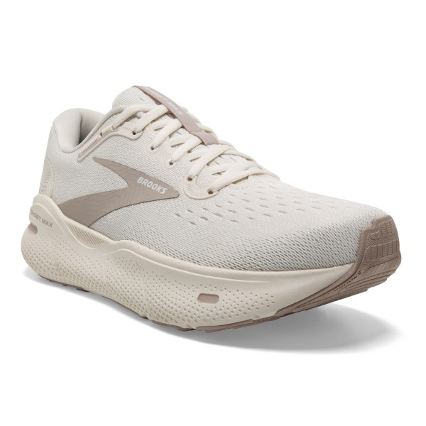 Brooks Ghost Max - Mens Running Shoes - Coconut/White Sand/Chateau