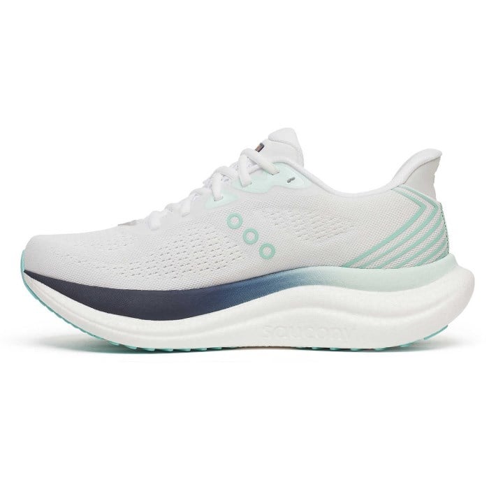 Saucony Triumph 23 - Womens Running Shoes - White/Navy
