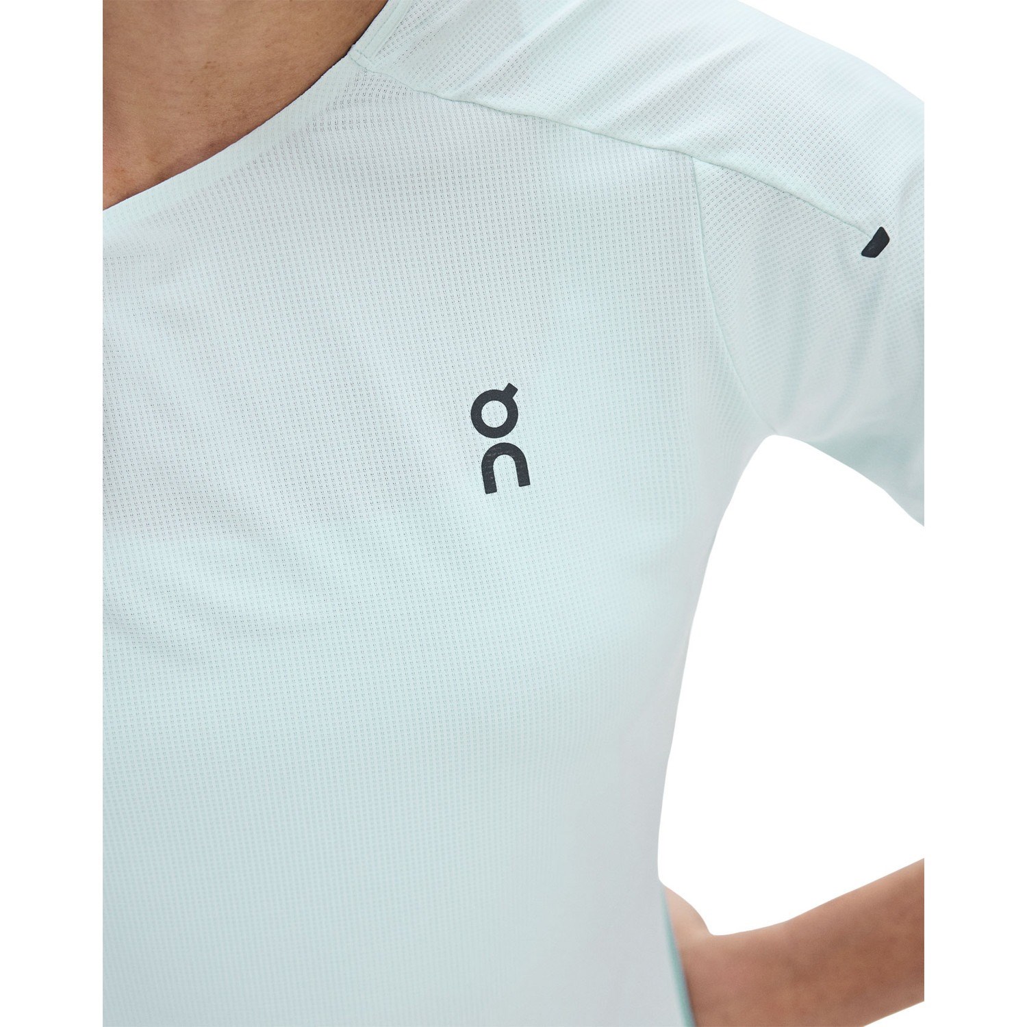 On Running Performance-T Womens Running T-Shirt - Flurry/Aquamarine - image 4