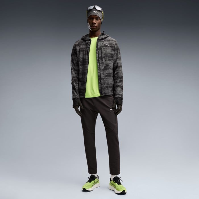 Puma Velocity Nitro 5 - Mens Running Shoes - Sunny Lime/Moody Gray - image 8
