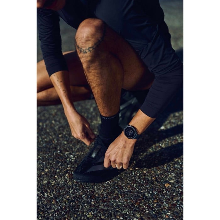 Coros Pace 4 Premium Multisport GPS Watch with Silicone Band - Crystal Black