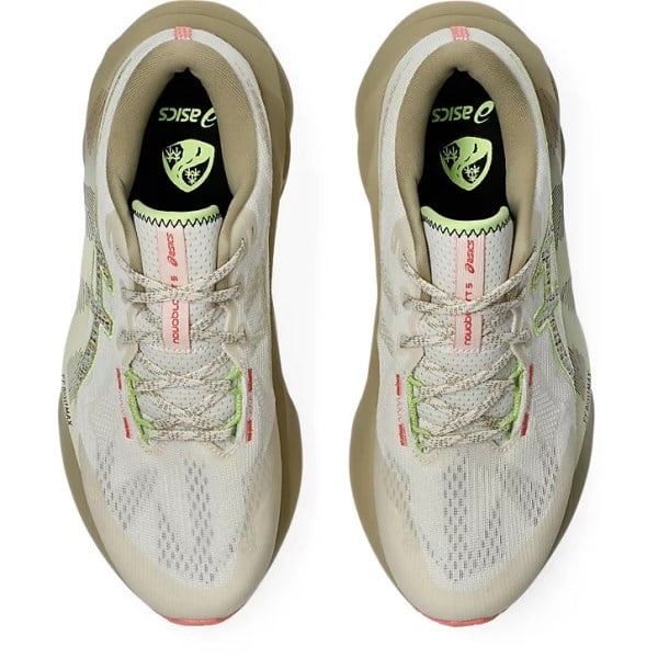 Asics NovaBlast 5 TR - Womens Running Shoes - Nature Bathing/Guava