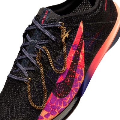 Nike Victory 2 GLAM - Unisex Mid Distance Track Spikes - Light Carbon/Black/Flash Crimson
