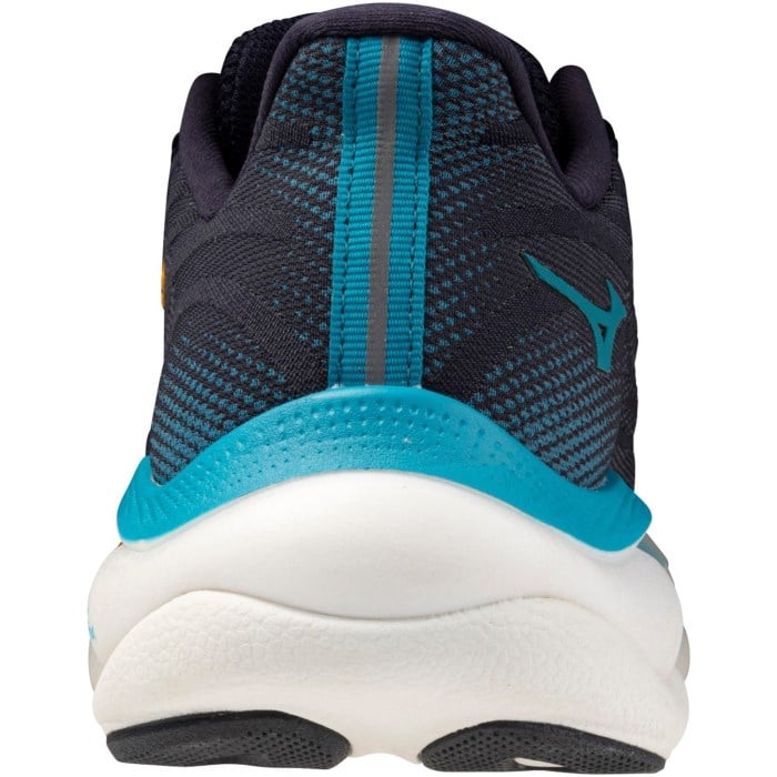 Mizuno Wave Sky 9 - Mens Running Shoes - Baritone Blue/Citrus/Capri Breeze