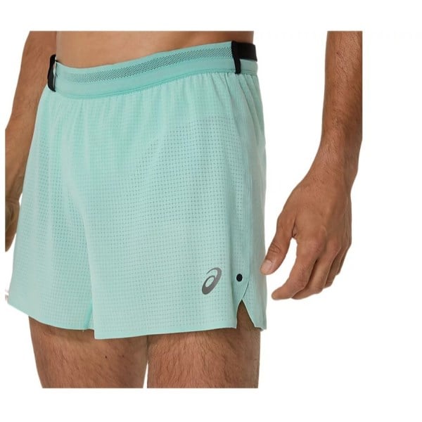 Asics Metarun 5inch Running Shorts - Mens Running Clothing - Oasis Green