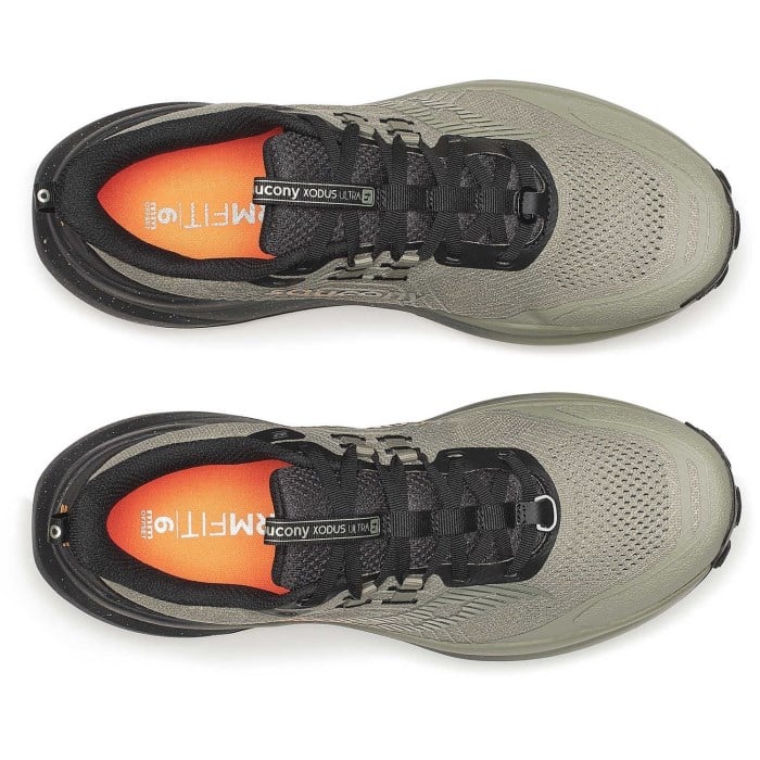 Saucony Xodus Ultra 4 - Mens Trail Running Shoes - Laurel/Black