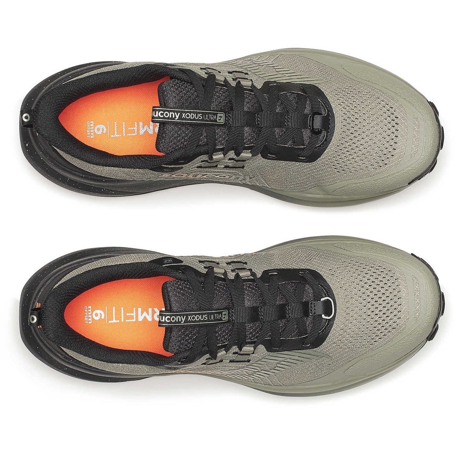 Saucony Xodus Ultra 4 - Mens Trail Running Shoes - Laurel/Black