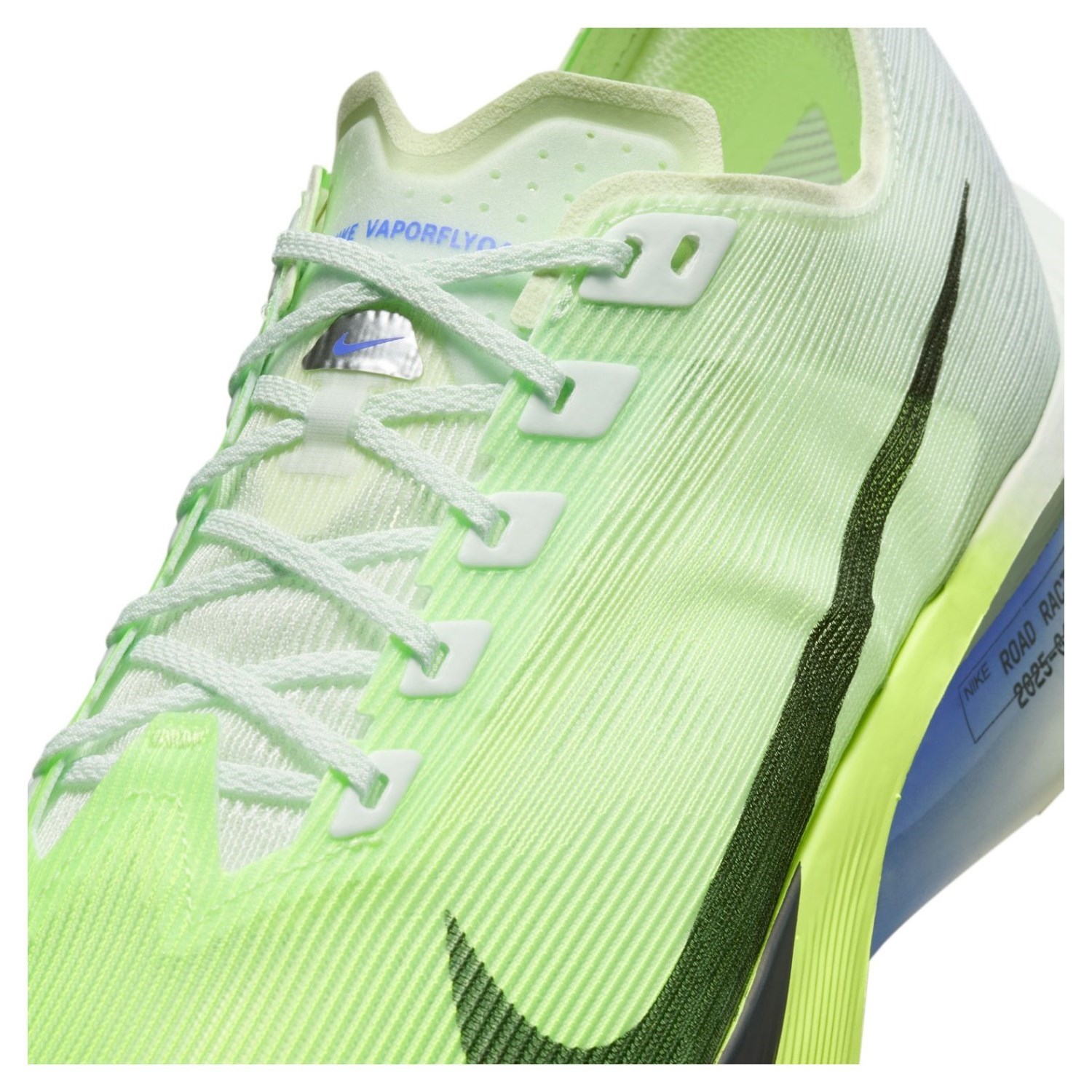 Nike ZoomX Vaporfly 4 - Mens Racing Shoes - Barely Green/Black Spruce/Volt Tint