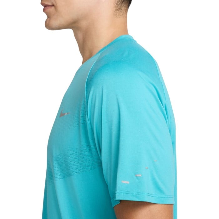 Nike Dri-FIT Stride ADV Running T-Shirt - Mens - Dusty Cactus/Reflective Silver