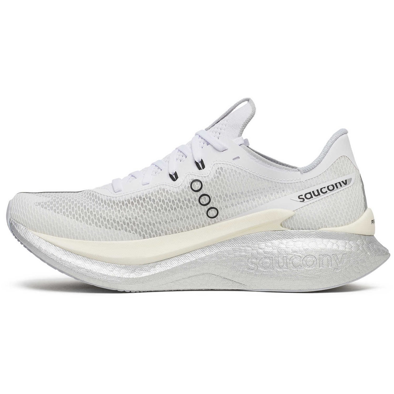 Saucony Endorphin Pro 5 - Mens Racing Shoes - White/Black