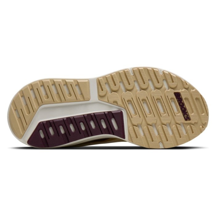Brooks Ariel GTS 26 - Womens Running Shoes - Coconut/Sand/Potent Purple