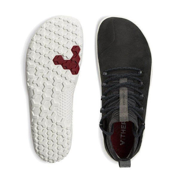 Vivobarefoot Magna Trail - Mens Hiking Shoes - Obsidian