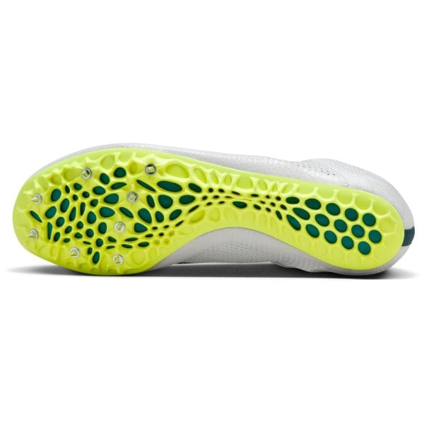Nike Zoom Superfly Elite 2 FK - Unisex Sprint Spikes - White/Electric Algae