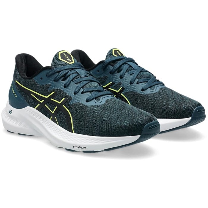 Asics GT-2000 12 GS - Kids Running Shoes - Tranquil Teal/Citron