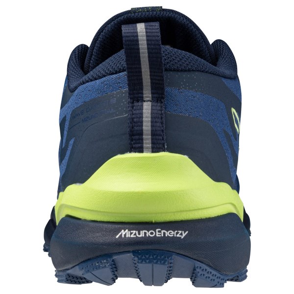 Mizuno Wave Daichi 8 - Mens Trail Running Shoes - Navy Peony/Sharp Green/Dress Blues