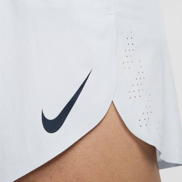 Nike Aeroswift 2 Inch Brief-Lined Mens Running Shorts - Football Grey/Dark Obsidian