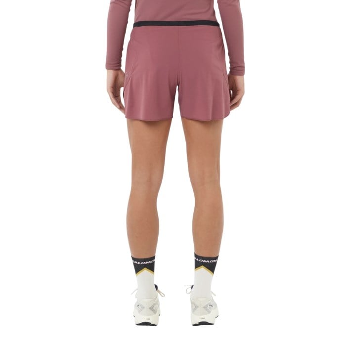 Salomon Sense Aero 5 Inch Womens Running Shorts - Nocturne/Cyclamen