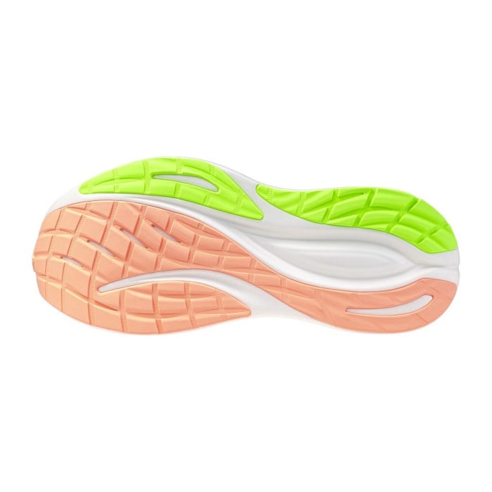 Mizuno Neo Zen 2 - Womens Running Shoes - Flamingo Coral/Lime Burst - image 4