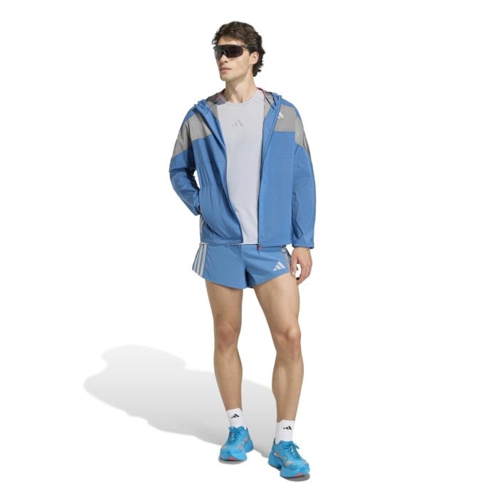 adidas Mens Hakone Ekiden Edition 3 Inch Running Shorts - Dusky Ink