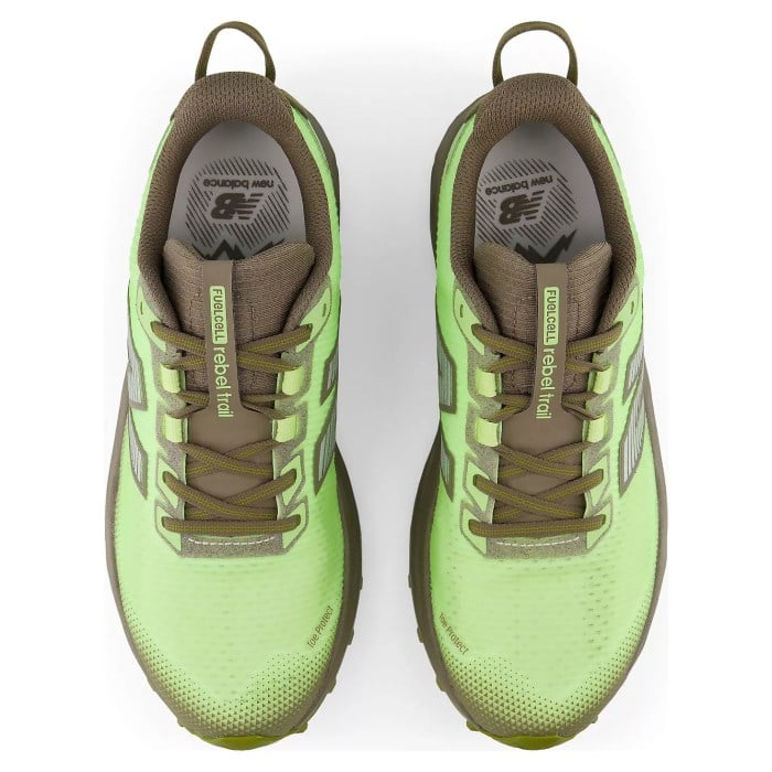 New Balance FuelCell Rebel Trail - Mens Trail Running Shoes - Afterglow/Thunder Brown