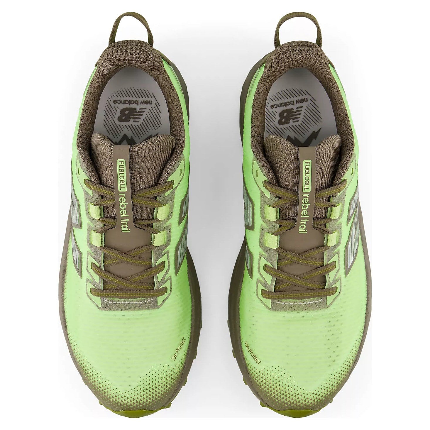 New Balance FuelCell Rebel Trail - Mens Trail Running Shoes - Afterglow/Thunder Brown