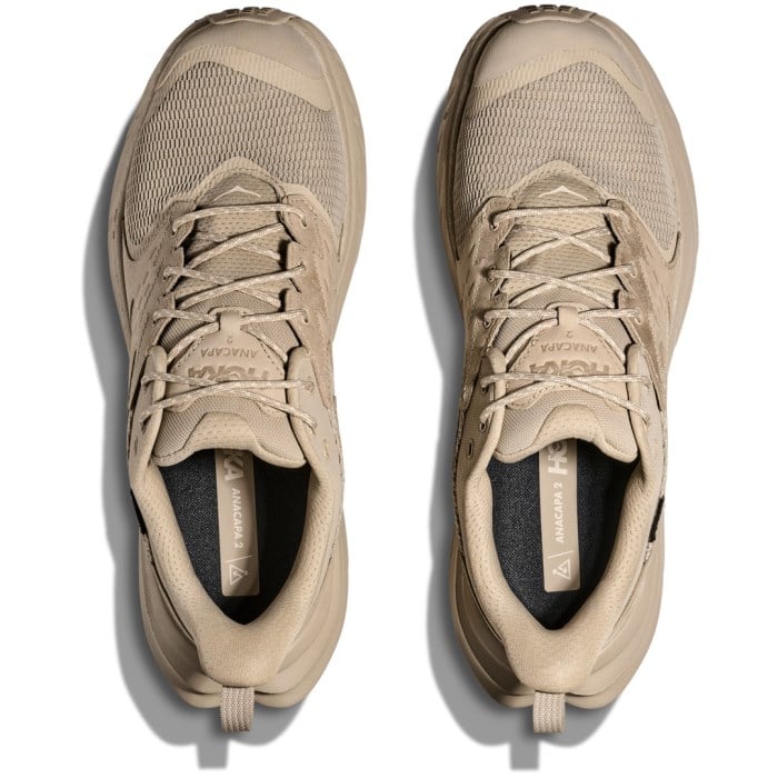 Hoka Anacapa 2 Low GTX - Mens Hiking Shoes - Raw Linen/Oat Milk