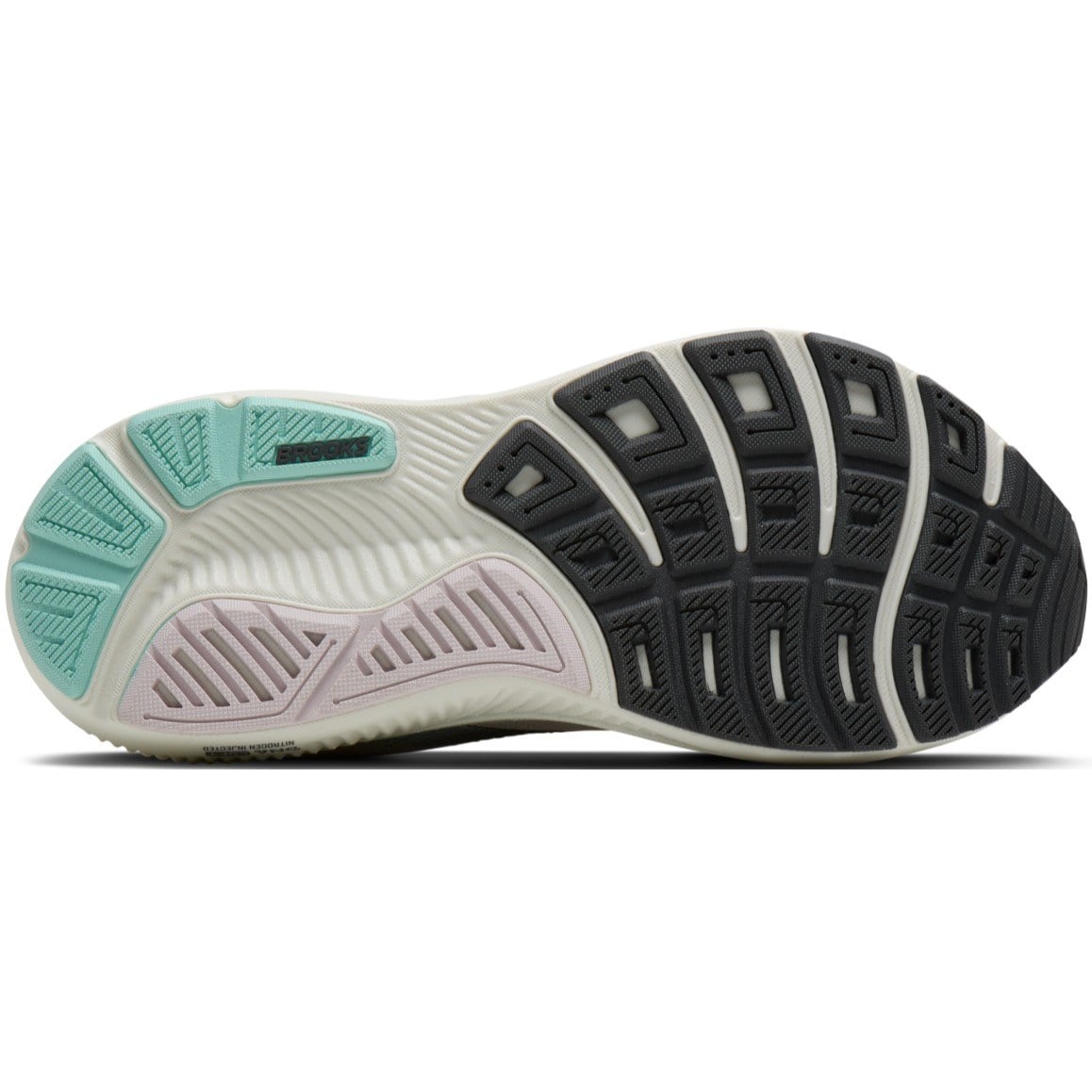 Brooks Ghost 17 - Womens Running Shoes - Mauve/Yucca/Bluewash