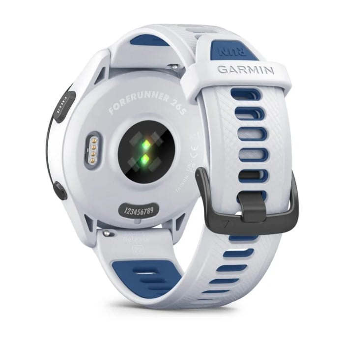 Garmin Forerunner 265 - GPS Running Smart Watch - Whitestone
