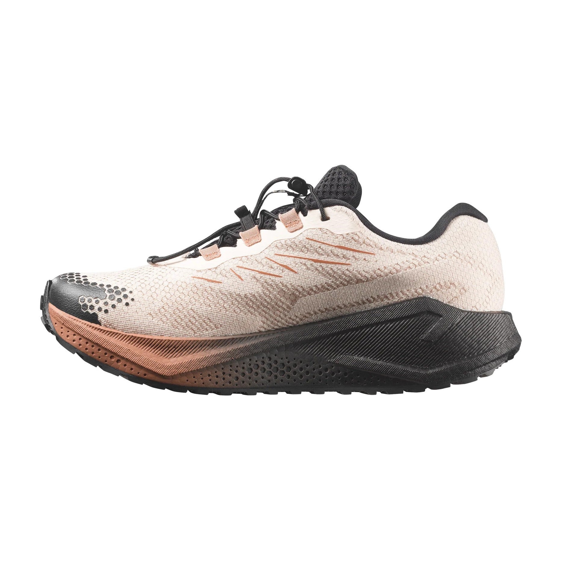Salomon Aero Blaze 4 GRVL GTX - Womens Trail Running Shoes - Vanilla Ice/Black/Burro - image 2