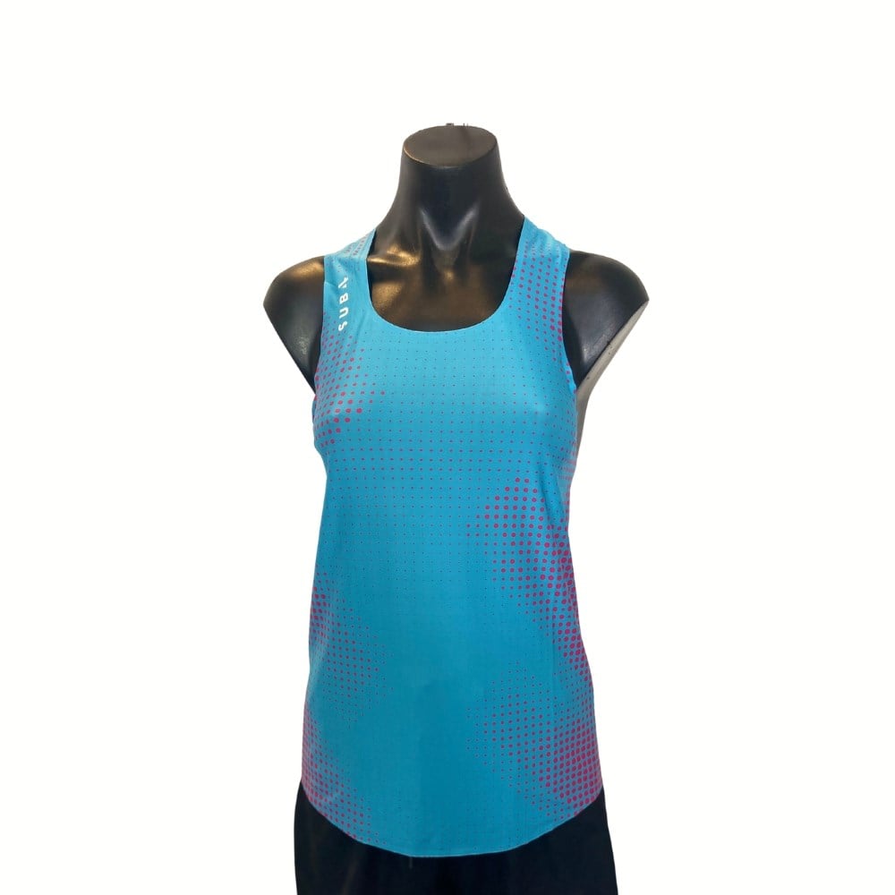 Sub4 Womens Elite Running Singlet - Fusion Blue