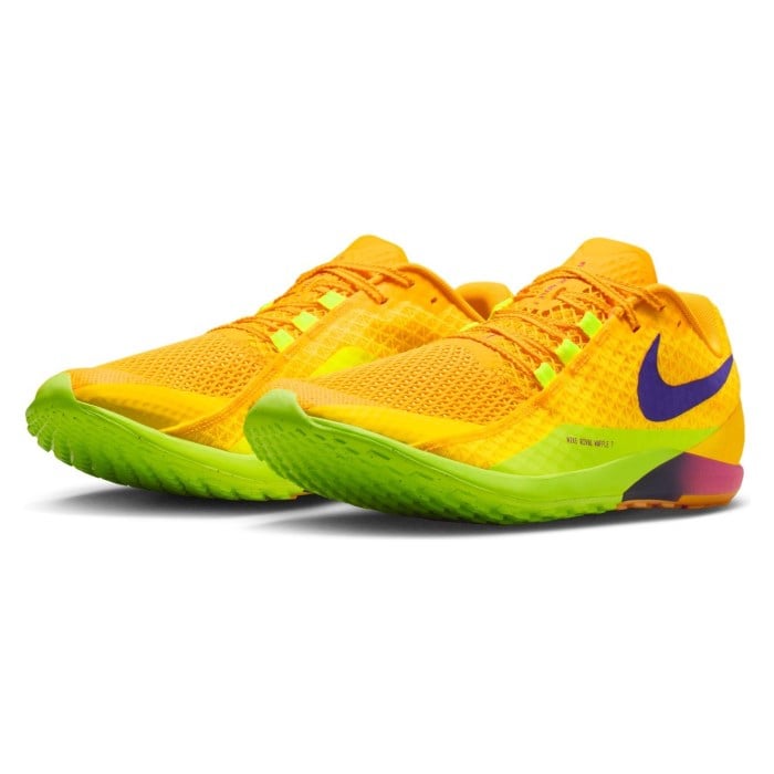 Nike Zoom Rival Waffle 7 - Mens Racing Waffles - Citron Pulse/Indigo Burst/Blue Void