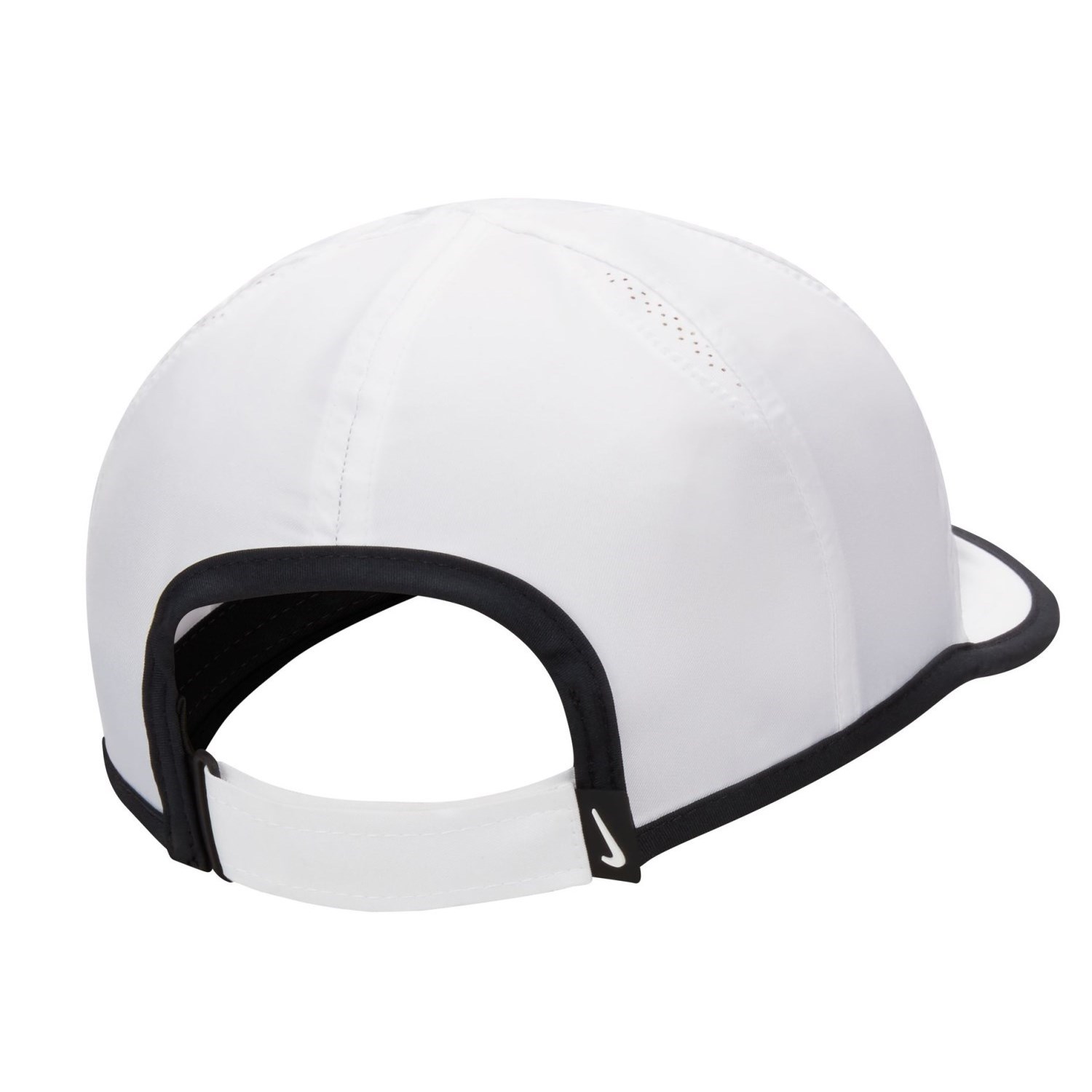 Nike Dri-Fit Club Featherlight Kids Cap - White/Black