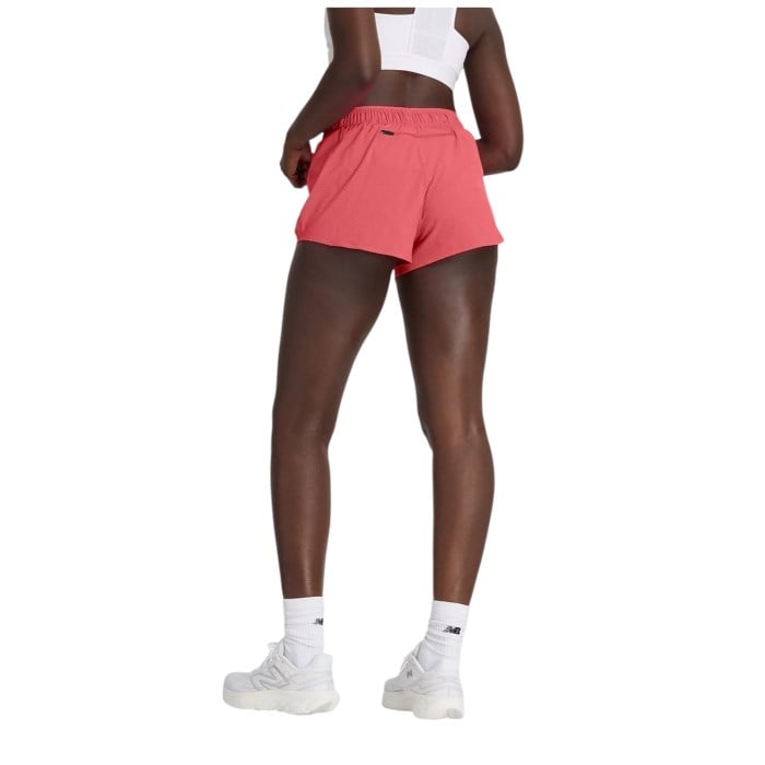 New Balance RC 3 Inch Running Shorts - Womens - Drift Red