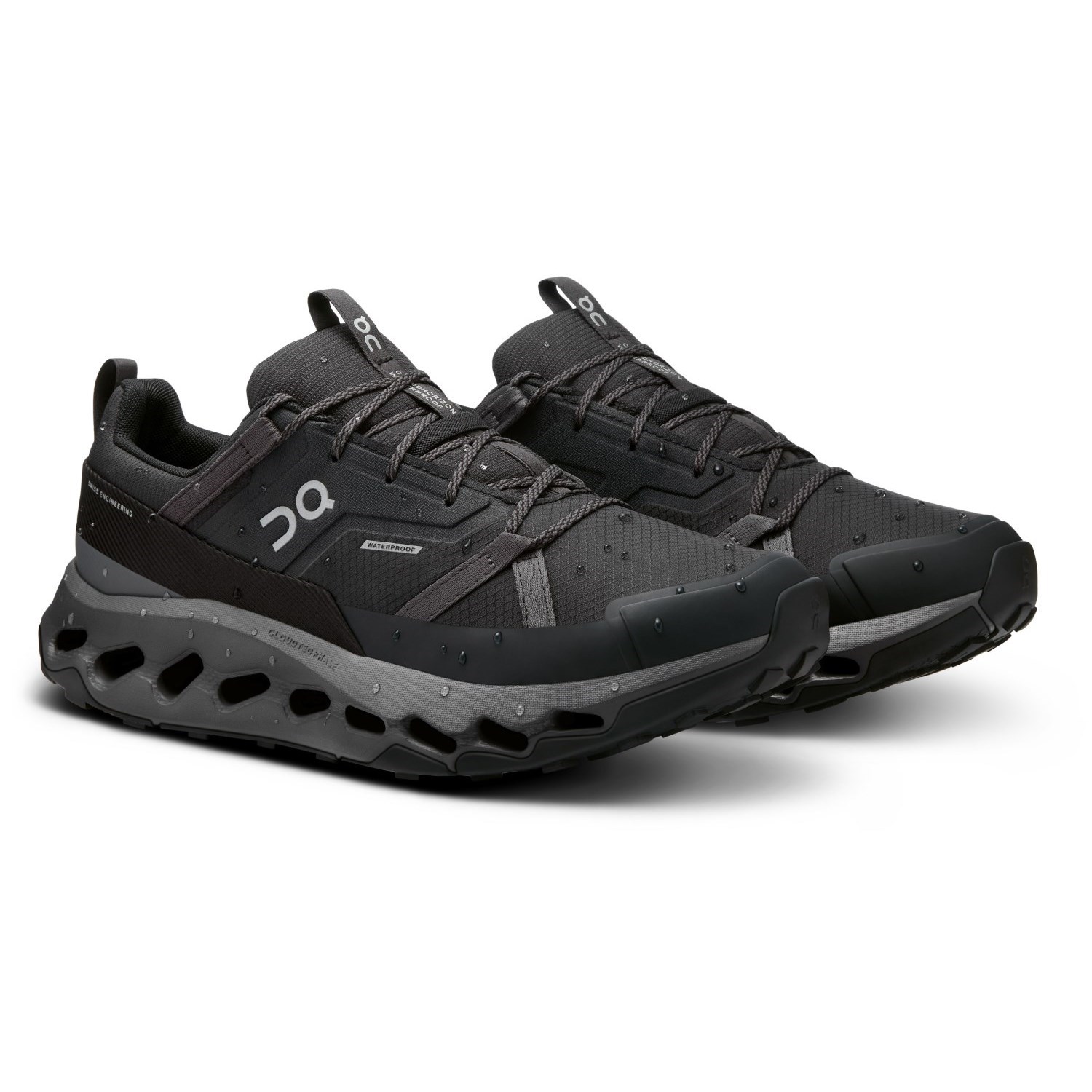On Cloudhorizon Waterproof - Mens Hiking Shoes - Black/Eclipse