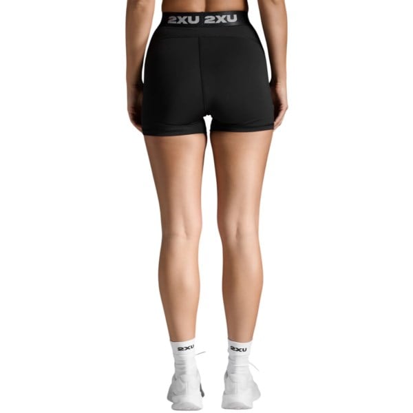 2XU Womens Everyday Compression 3 inch Shorts - Black/Black