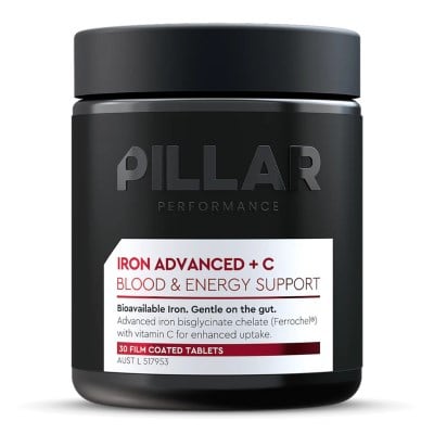PILLAR Iron Advanced + Vitamin C 30 Film Coated Tablets