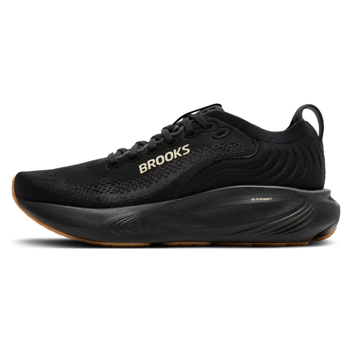 Brooks Adrenaline GTS 25 - Mens Running Shoes - Black/Biscuit - image 2