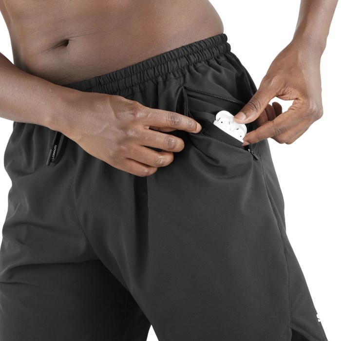 Salomon Shakeout Core 7 Inch Mens Shorts - Deep Black