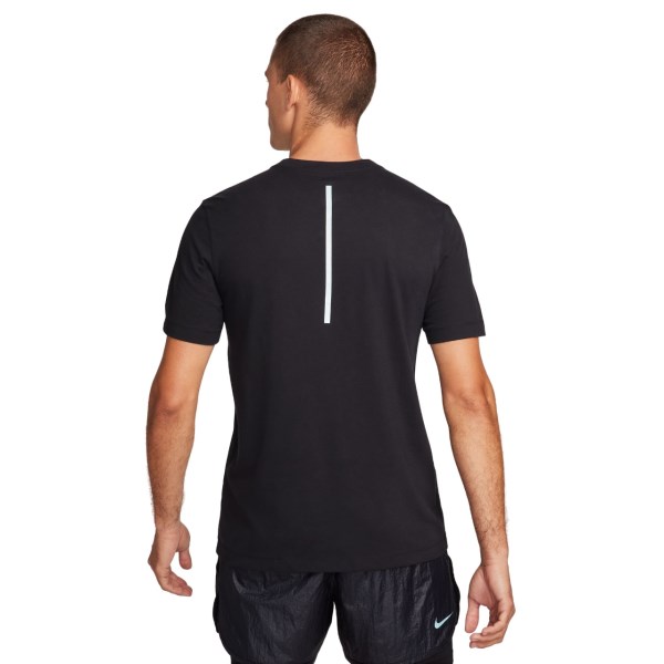 Nike Dri-Fit Run Division Mens Running T-Shirt - Black