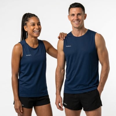 SUB4 Action Mens Sleeveless Training Tank Top