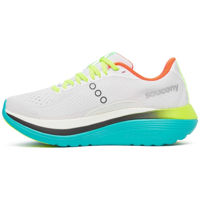 Saucony Endorphin Trainer - Womens Running Shoes - White/Mutant