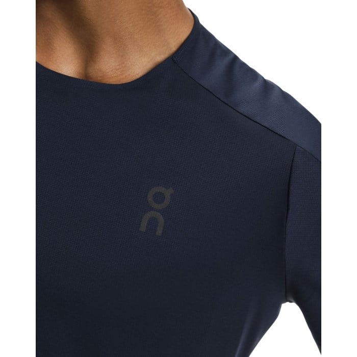 On Running Performance-T Mens Running T-Shirt - Navy/Black
