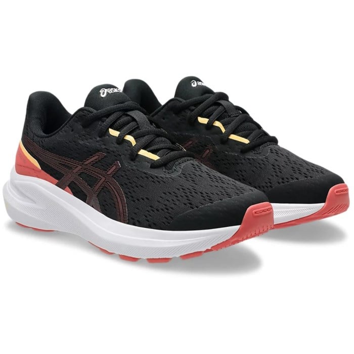 Asics GT-1000 13 GS - Kids Running Shoes - Black/Rubble Red